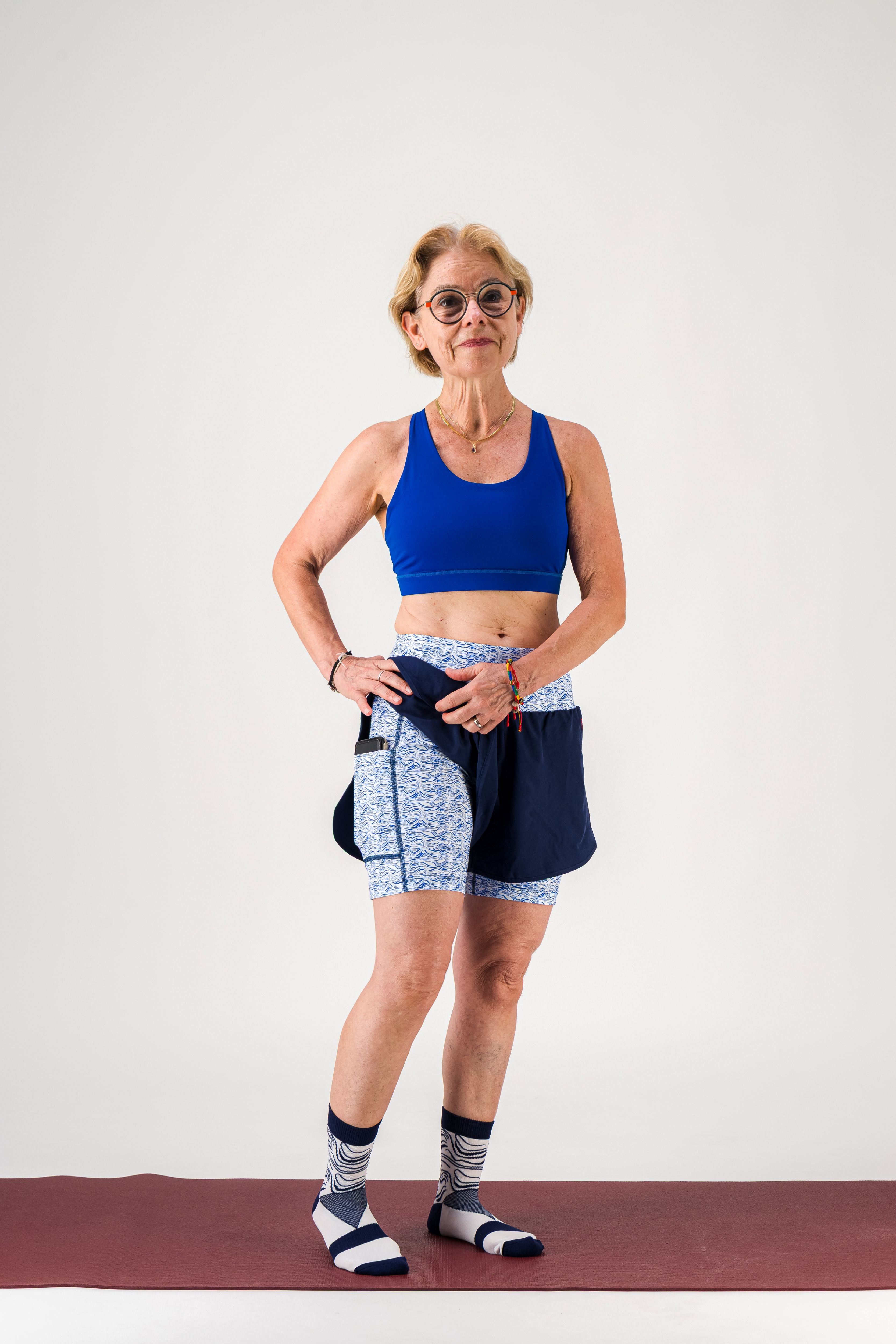 Gayaskin Nouvelle Vague V2 short 2-en-1 femme taille haute