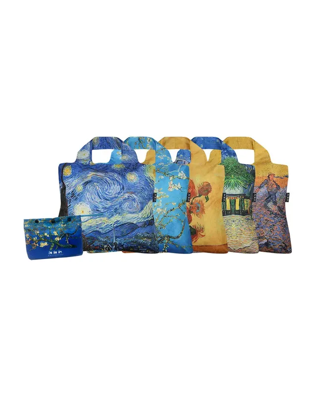 Envirosax Van Gogh Full Pouch Sets lot sacs réutilisables