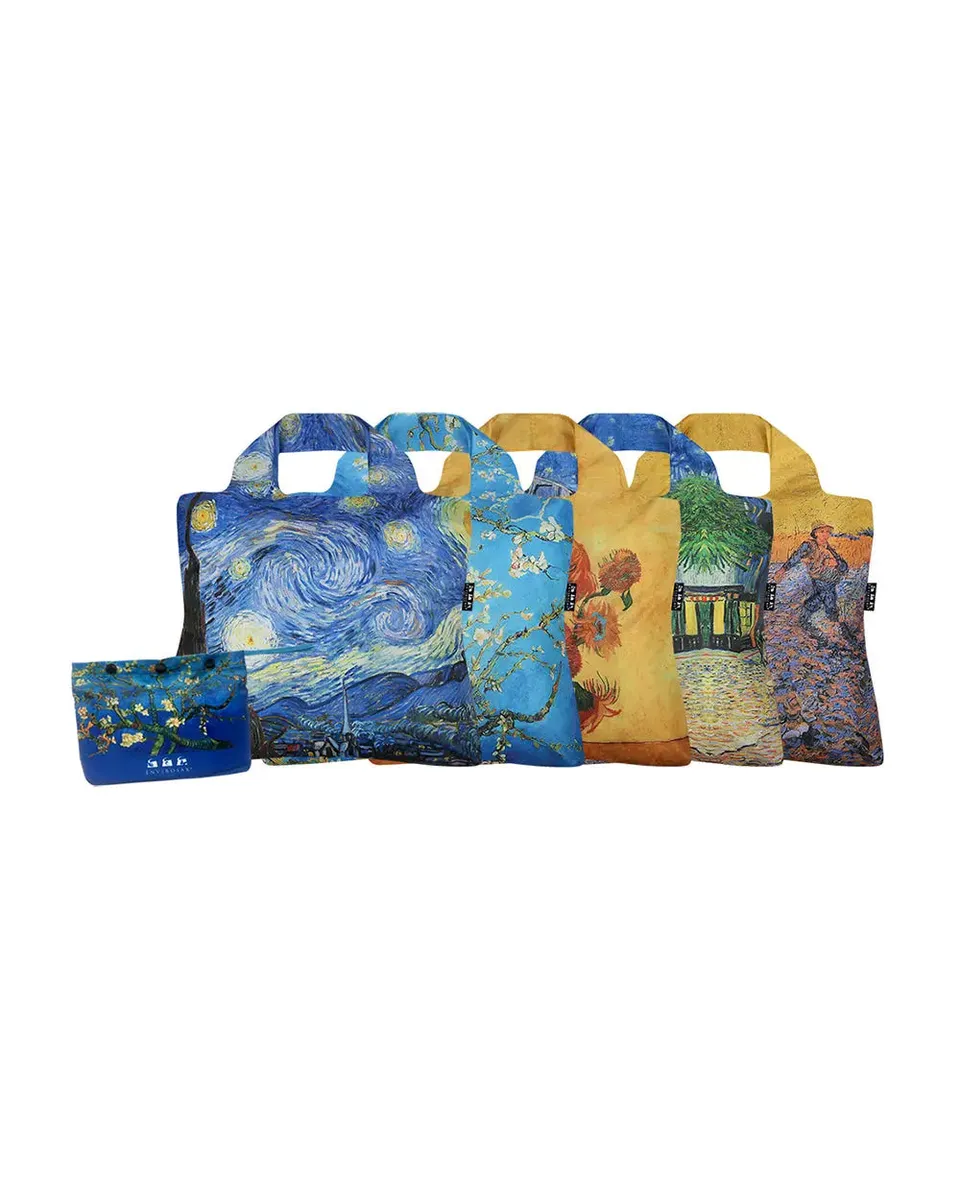 Envirosax Van Gogh Full Pouch Sets lot sacs réutilisables