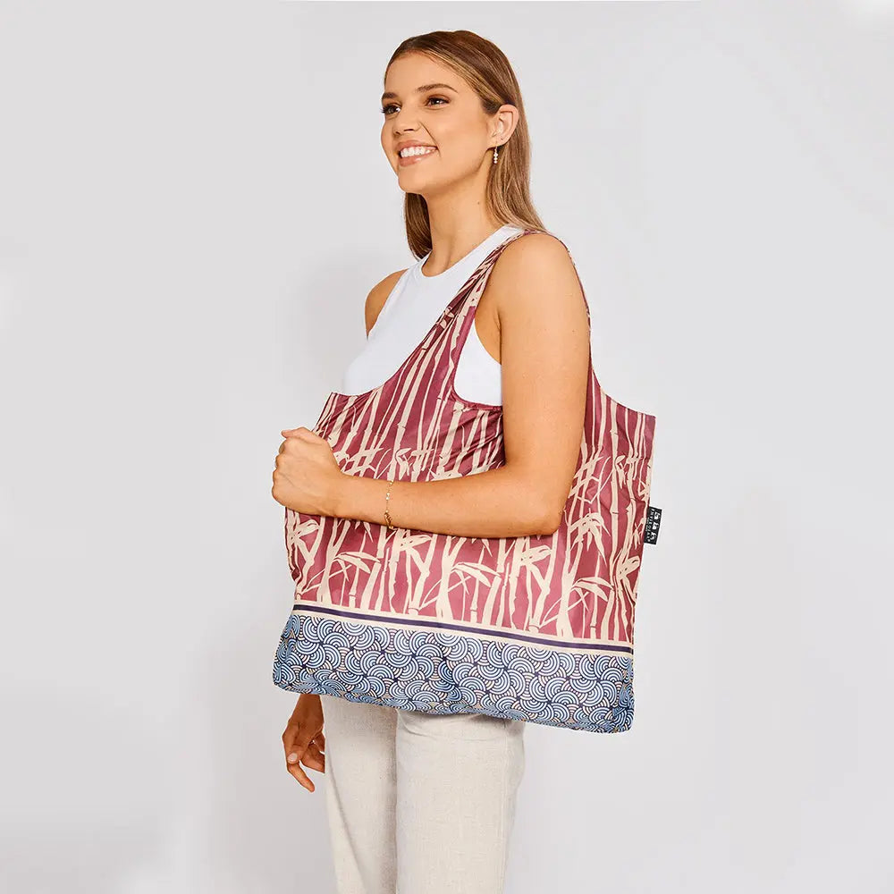 Envirosax Oriental Spice lot 5 sacs cabas réutilisables