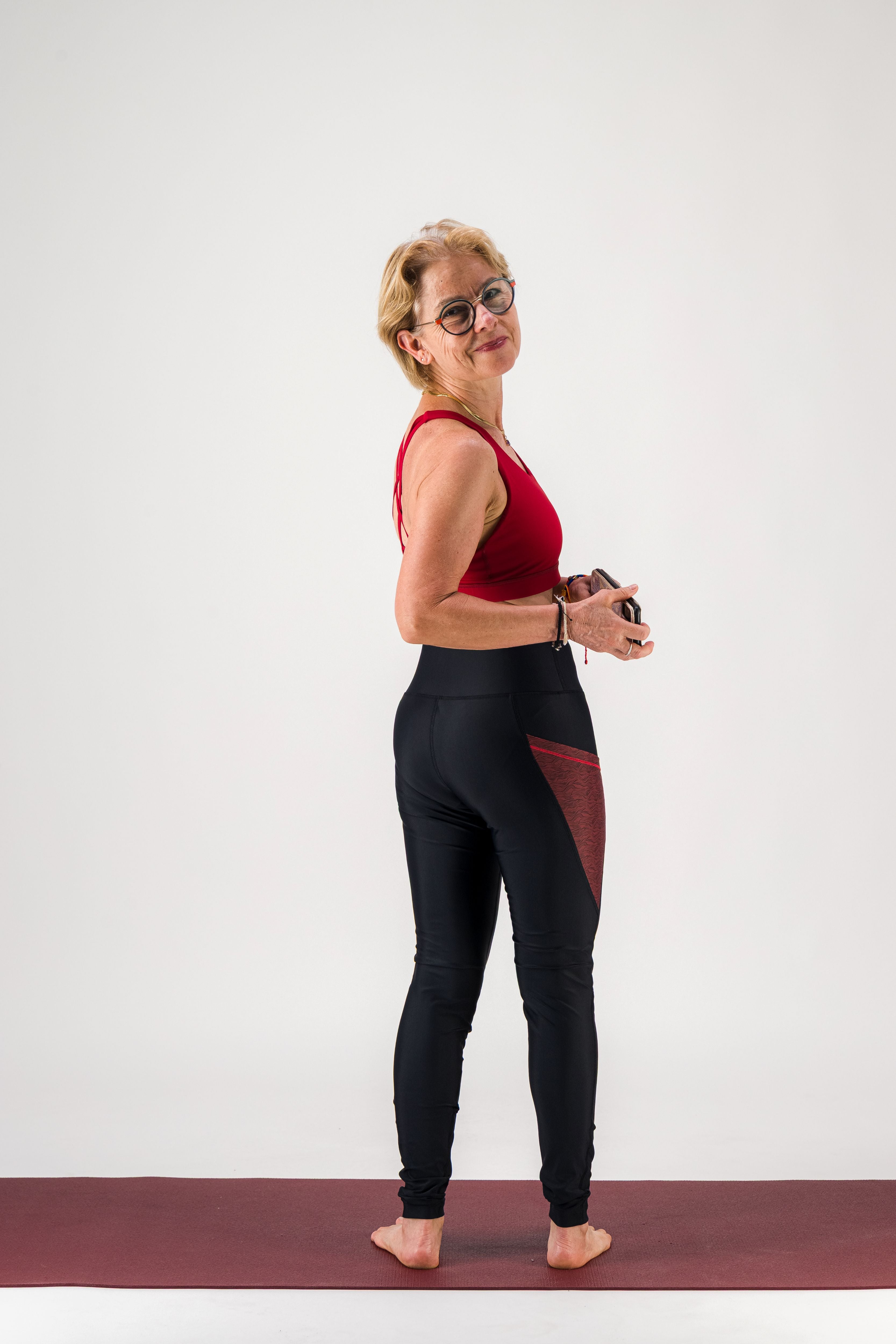 GAYASKIN Vibrations legging long femme taille haute poches