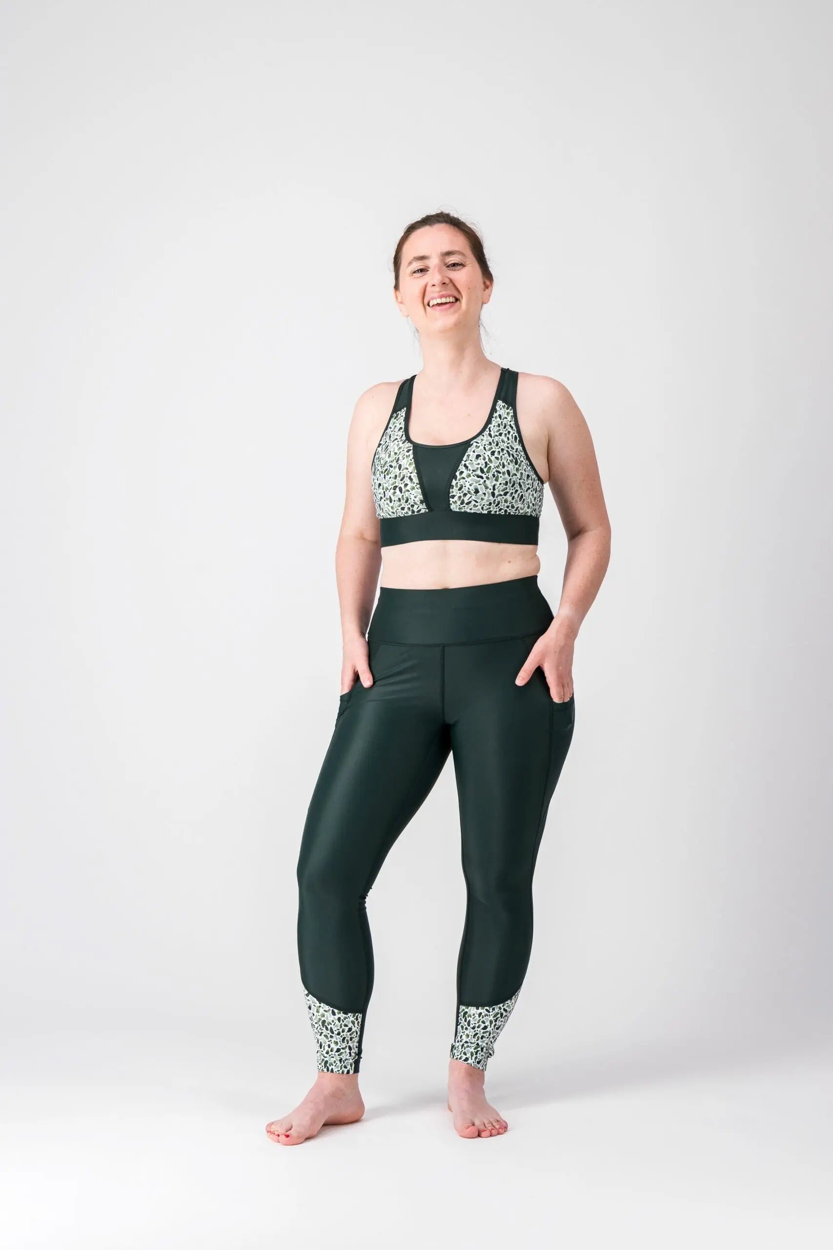 GAYASKIN FLOW Scotland legging sport femme poches taille haute