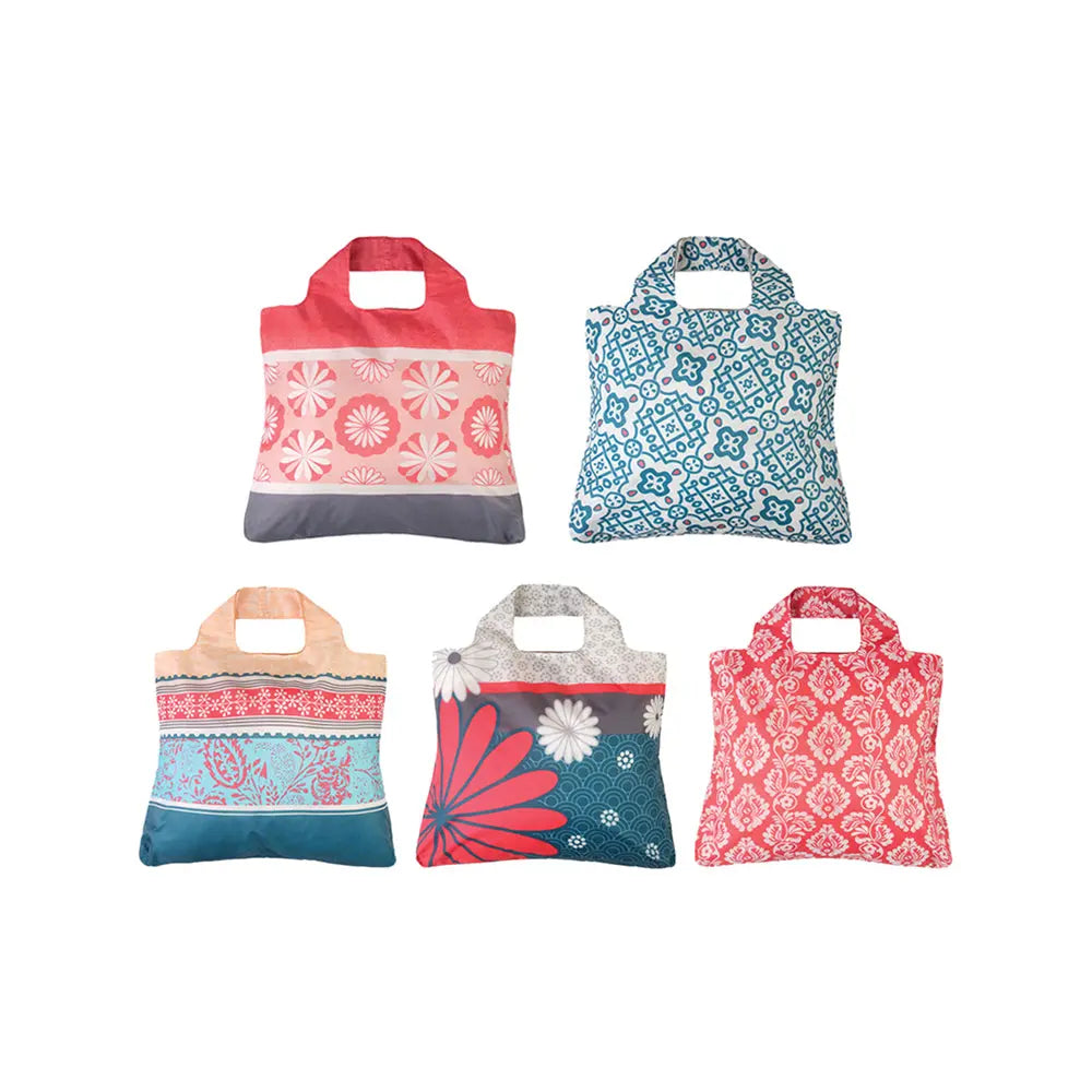 Envirosax Sun Kissed lot 5 sacs réutilisables pliables