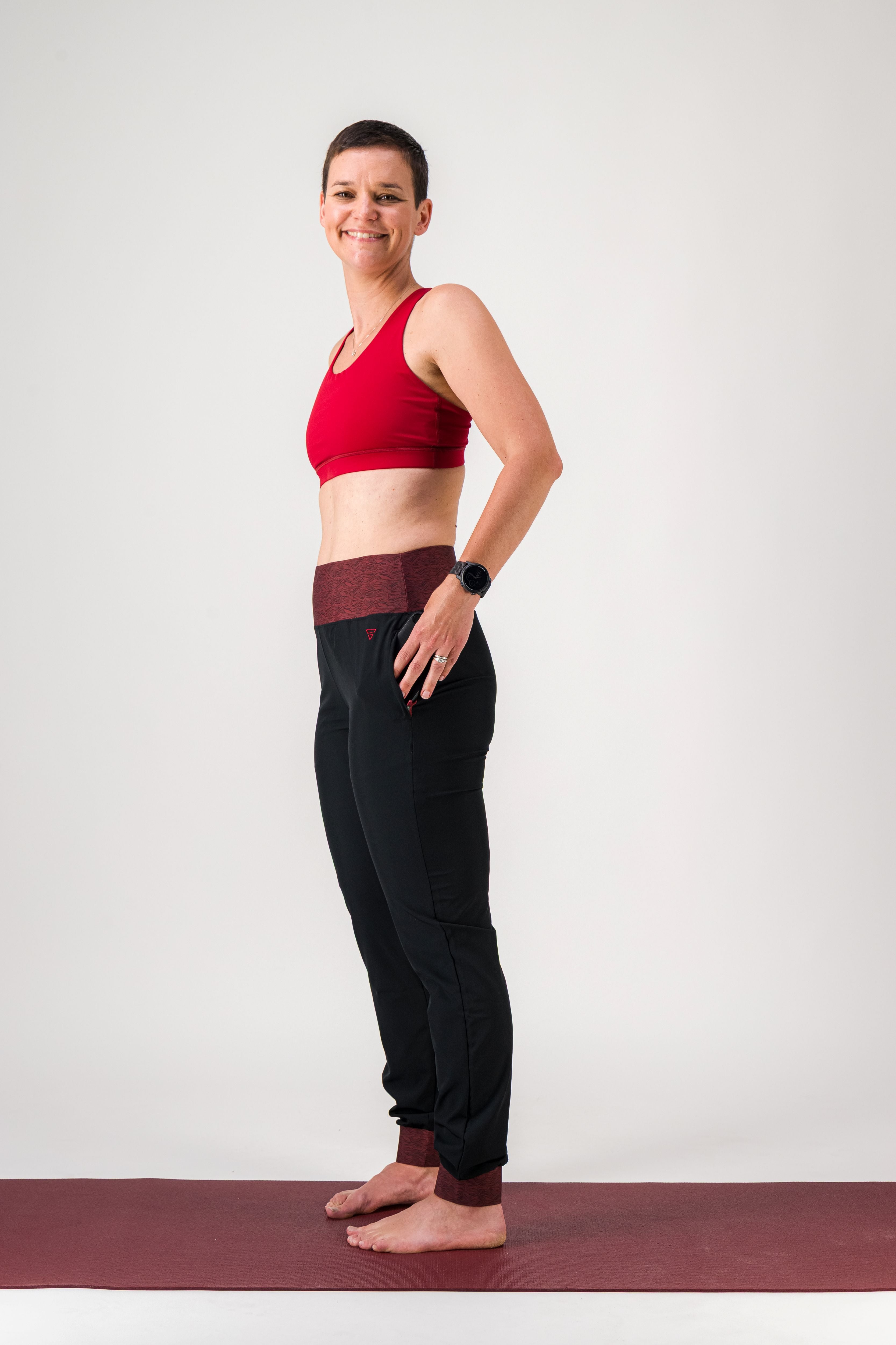 Gayaskin Vibrations jogging femme taille haute respirant