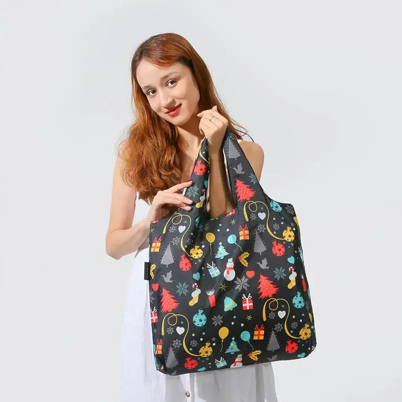 Envirosax Bonhomme Neige sac cabas réutilisable Noël