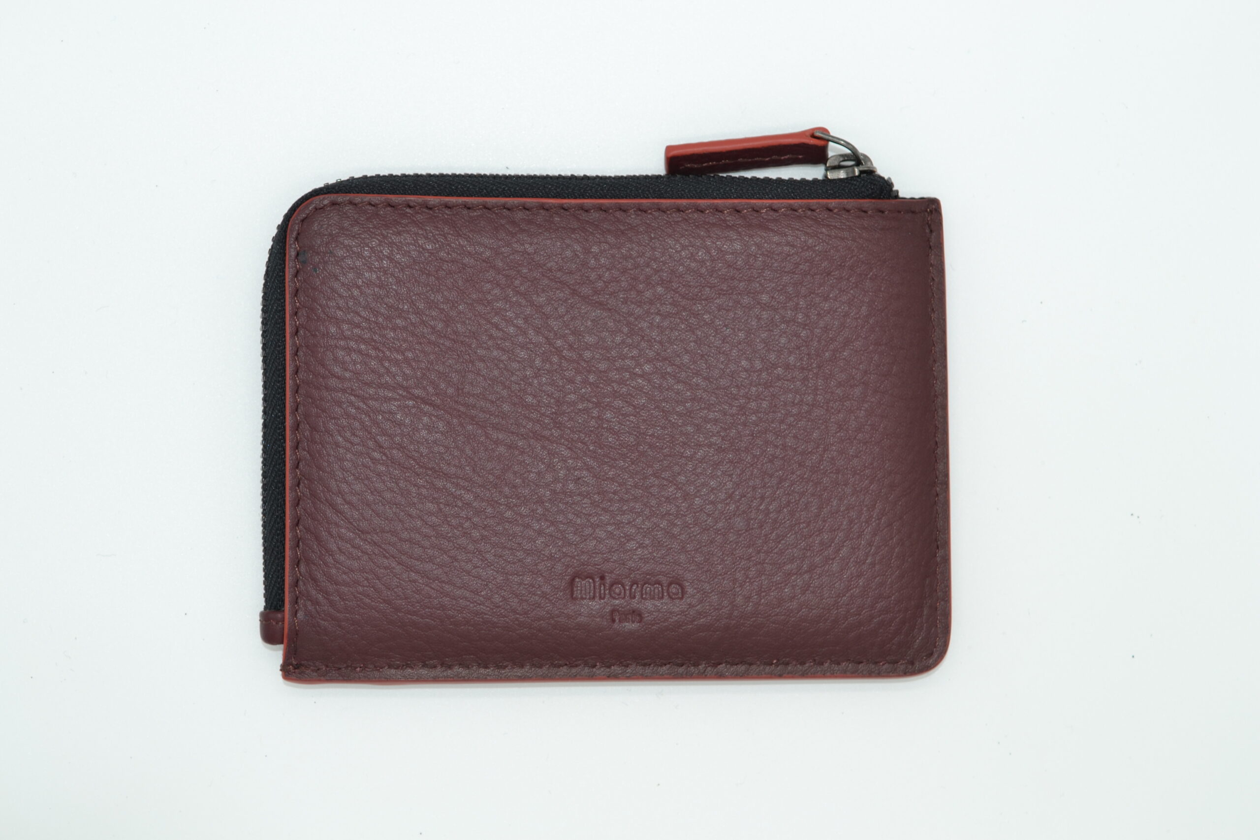 MIARMA Complet portefeuille cuir recyclé compact