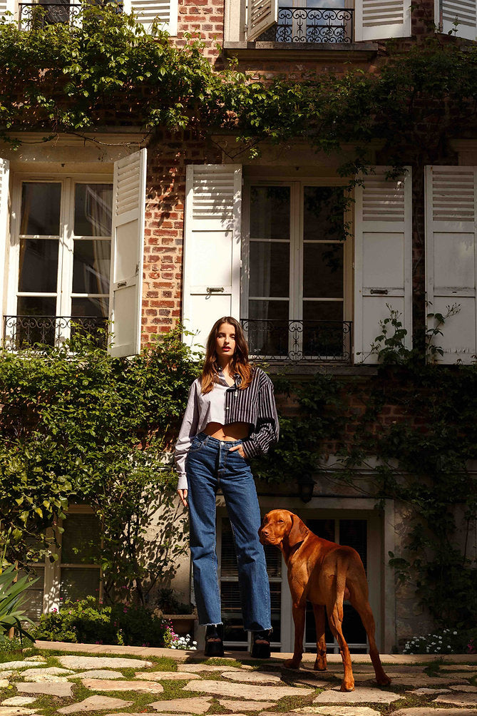 Bobo Paris Les Hauts chemise Inès duo unique blanche