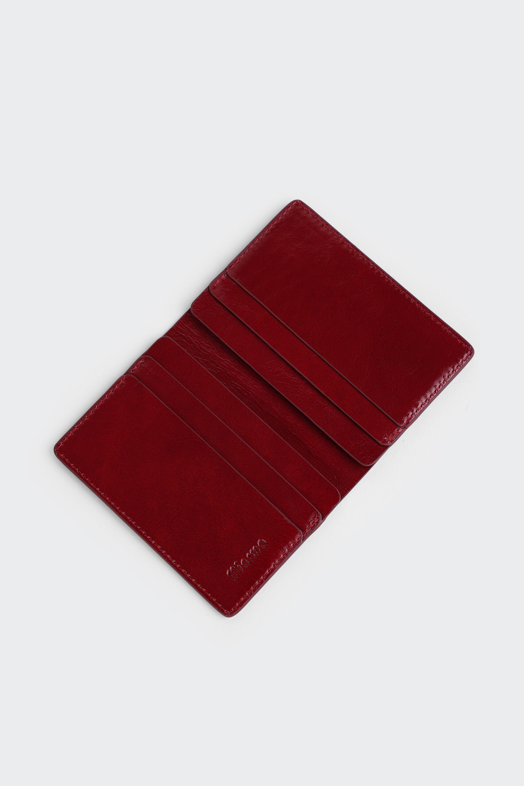 MIARMA Flap Furious porte-cartes cuir finitions arrondies