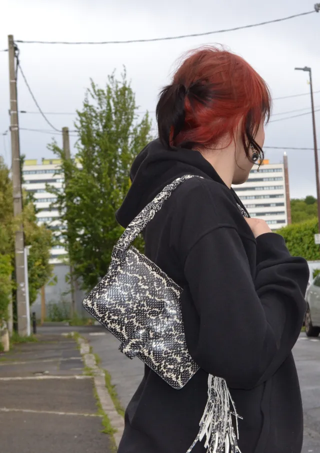 MIARMA Sacs Vintage Storm sac cuir multi-porté charms