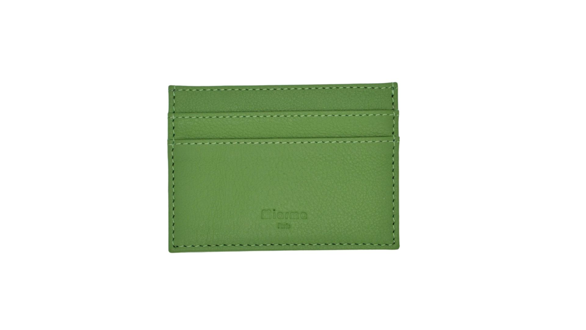 MIARMA Parrot porte-cartes cuir bicolore leftovers