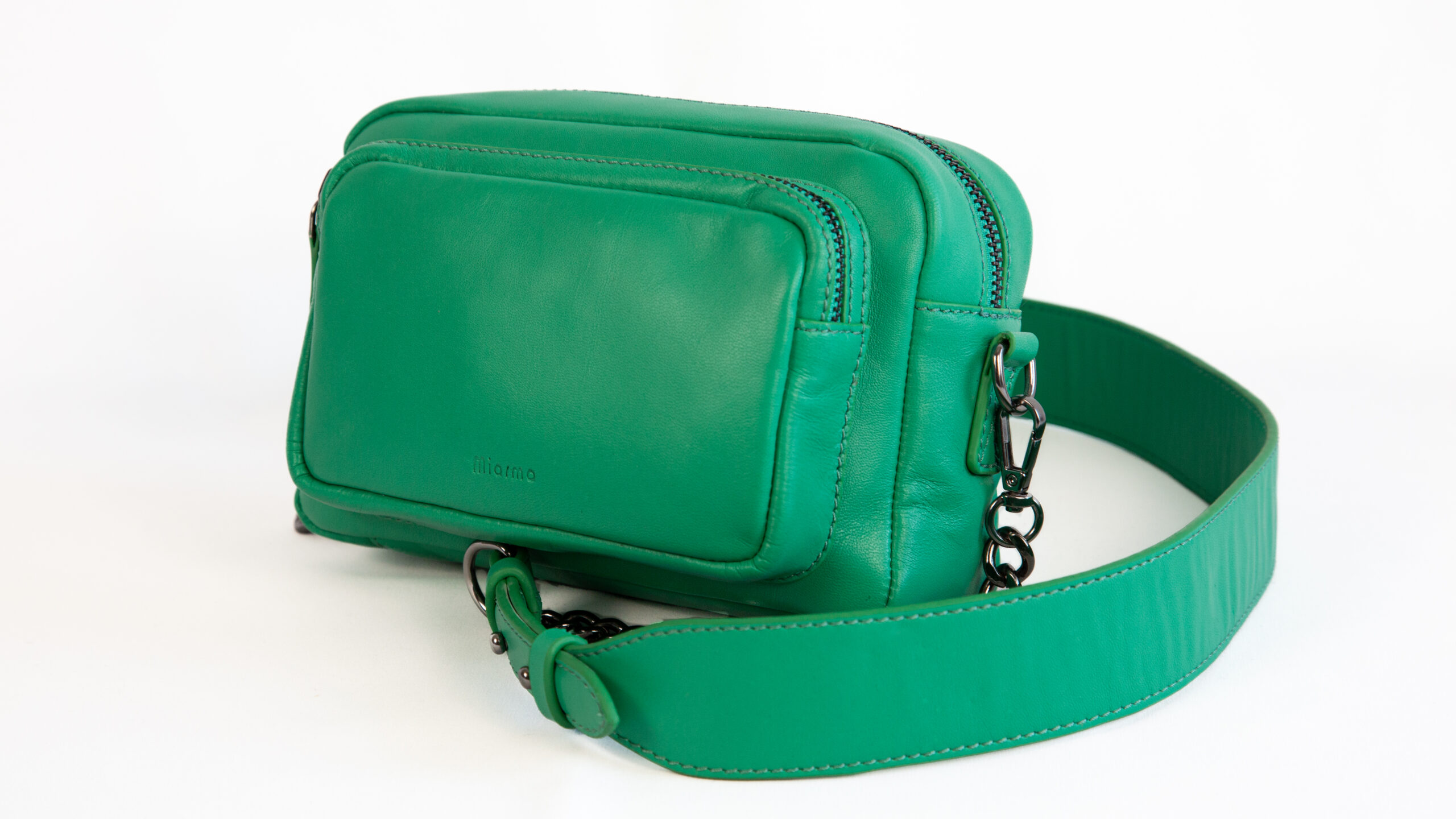 MIARMA Sacs Camera bag sac bandoulière cuir 2 bandoulières