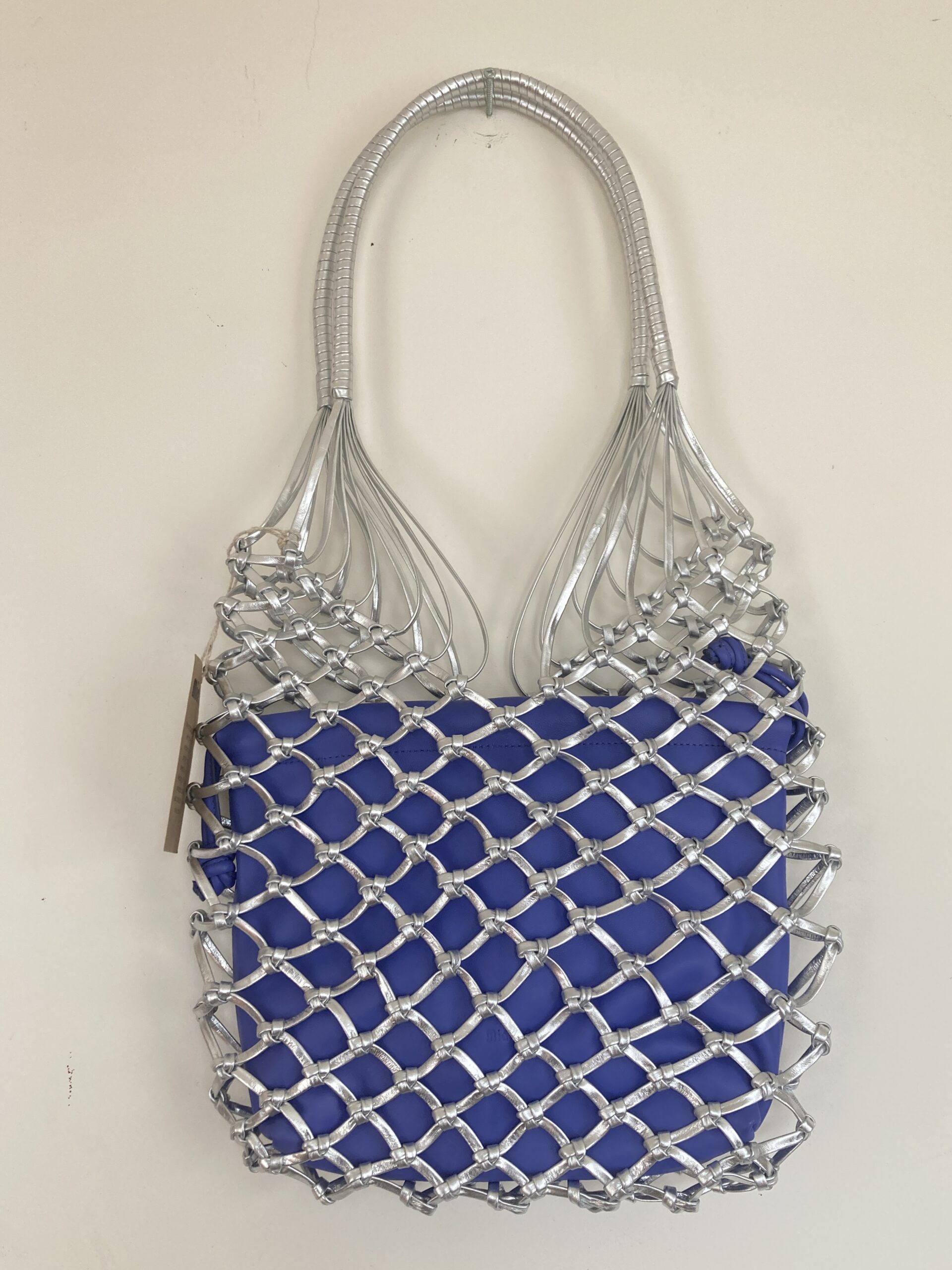 MIARMA Woven Bag Storm sac tressé cuir pochette amovible